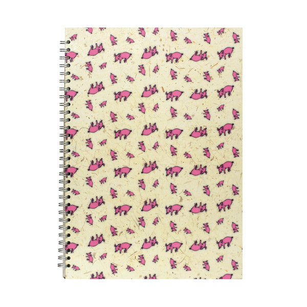 A3 Portrait, Random Pig Watercolour Book by Pink Pig International