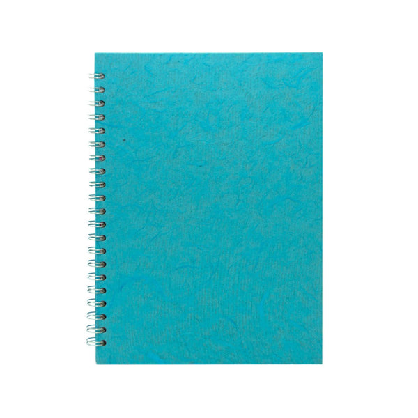 A4 Portrait, Aqua Watercolour Book by Pink Pig International