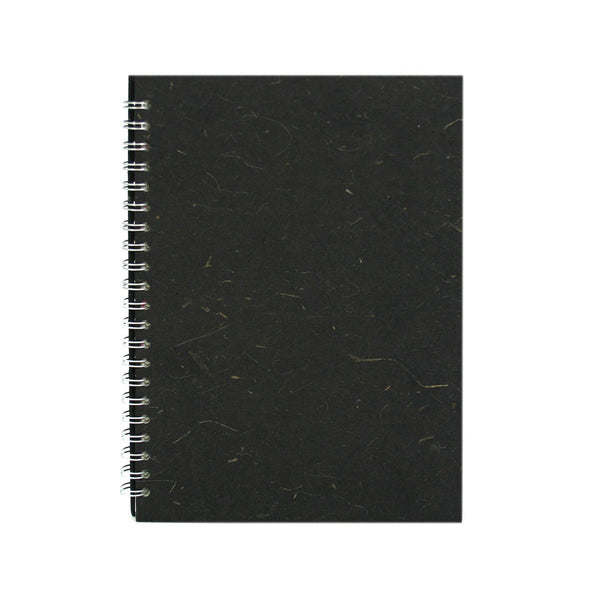 A4 Portrait, Ebony Watercolour Book by Pink Pig International