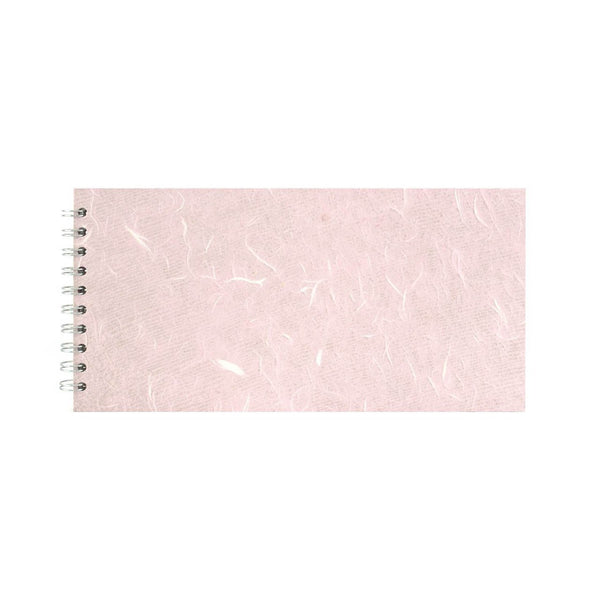 12x6 Landscape, Pale Pink Watercolour Book by Pink Pig International