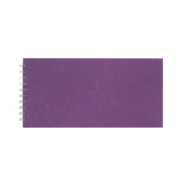 12x6 Landscape, Purple Watercolour Book by Pink Pig International