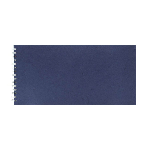 16x8 Landscape, Royal Blue Watercolour Book by Pink Pig International