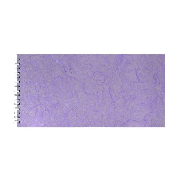 16x8 Landscape, Lilac Watercolour Book by Pink Pig International