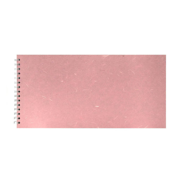 16x8 Landscape, Pale Pink Watercolour Book by Pink Pig International