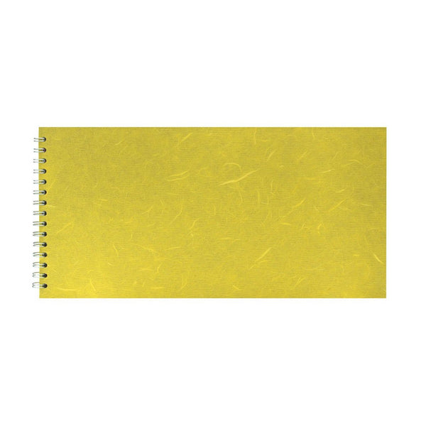 16x8 Landscape, Yellow Watercolour Book by Pink Pig International