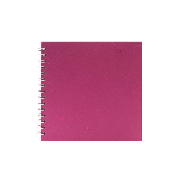 8x8 Square, Bright Pink Watercolour Book by Pink Pig International