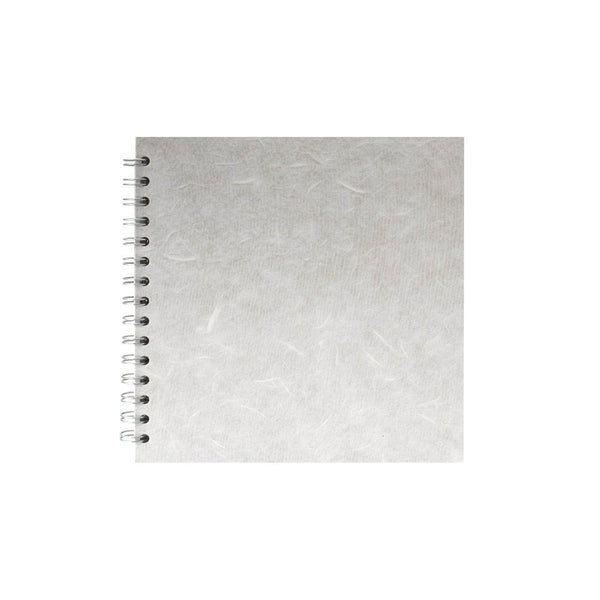 8x8 Square, White Watercolour Book by Pink Pig International