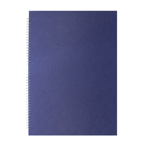 A2 Portrait, Royal Blue Sketchbook by Pink Pig International