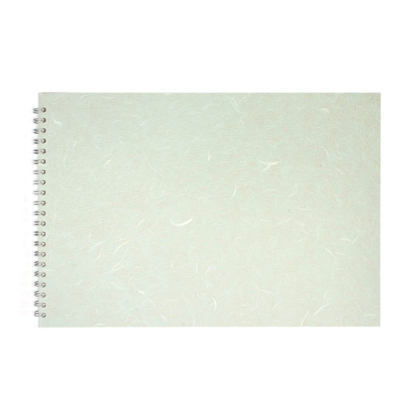 A3 Landscape, Pale Blue Watercolour Book by Pink Pig International