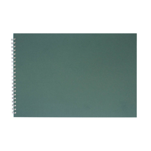 A3 Landscape, Eco Green Sketchbook by Pink Pig International