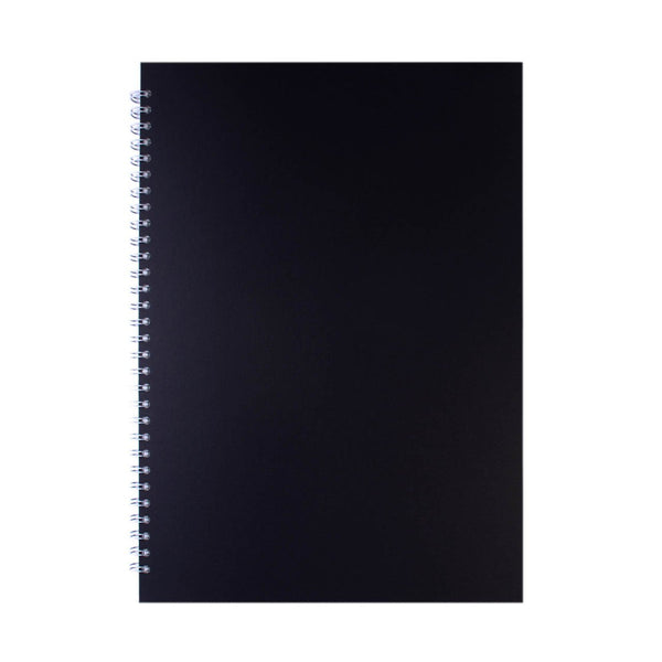 A3 Portrait, Eco Black Sketchbook by Pink Pig International