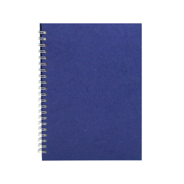 A4 Portrait, Royal Blue Watercolour Book by Pink Pig International