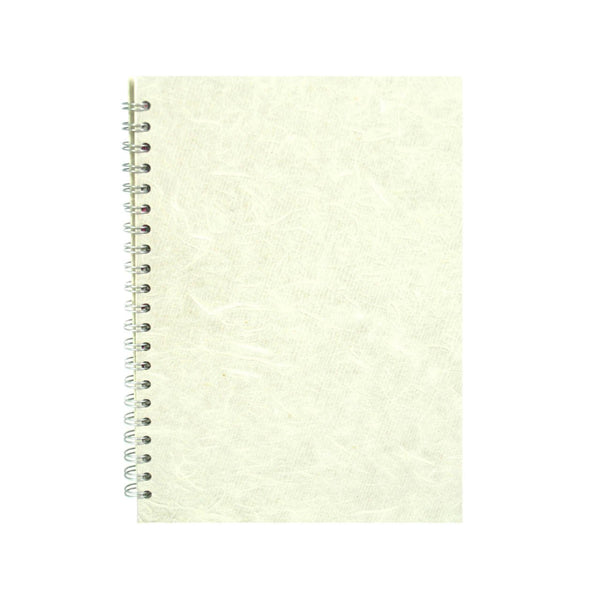 A4 Portrait, Ivory Notebook by Pink Pig International