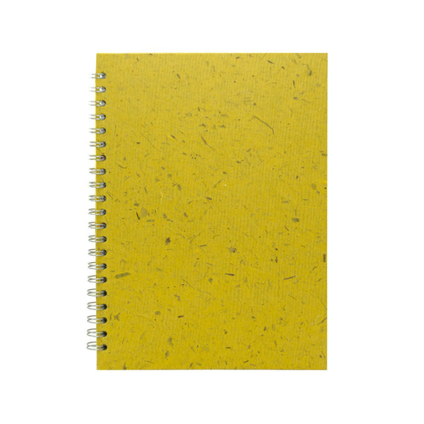 A4 Portrait, Wild Yellow Watercolour Book by Pink Pig International