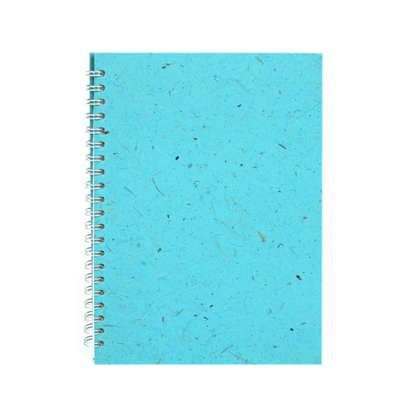 A4 Portrait, Sky Blue Notebook by Pink Pig International