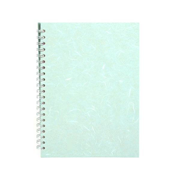 A4 Portrait, Pale Blue Notebook by Pink Pig International