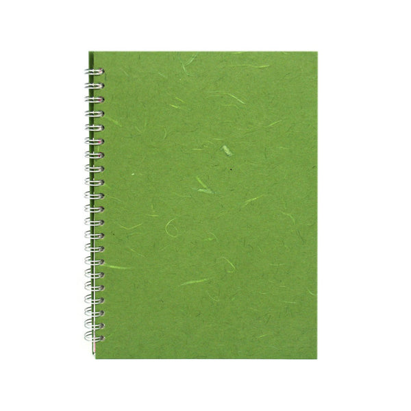 A4 Portrait, Moss Notebook by Pink Pig International