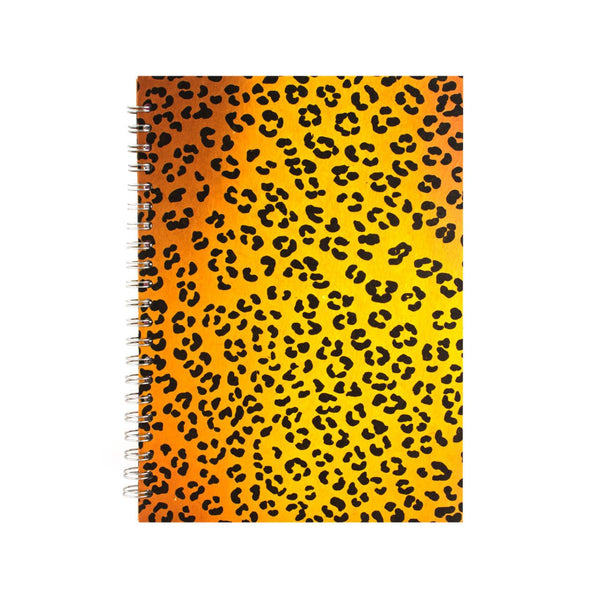 A4 Portrait, Leopard Notebook by Pink Pig International