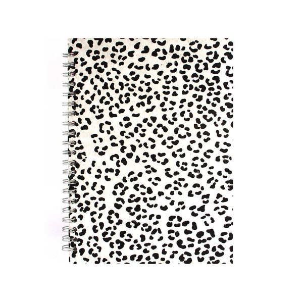 A4 Portrait, Snow Leopard Notebook by Pink Pig International