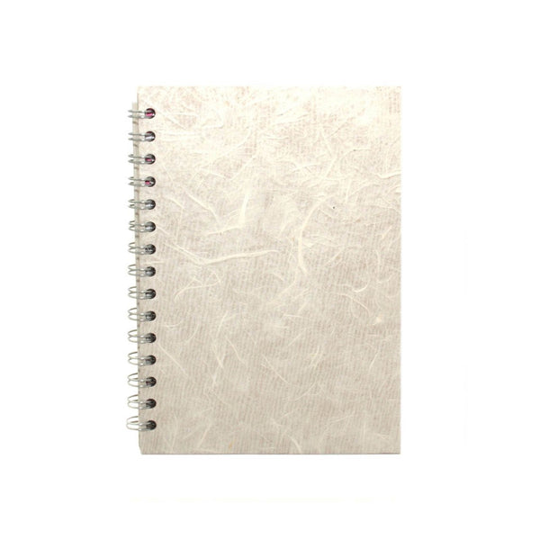 A5 Portrait, Ivory Notebook by Pink Pig International
