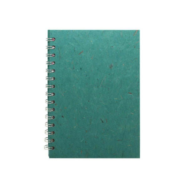 A5 Portrait, Turquoise Sketchbook by Pink Pig International