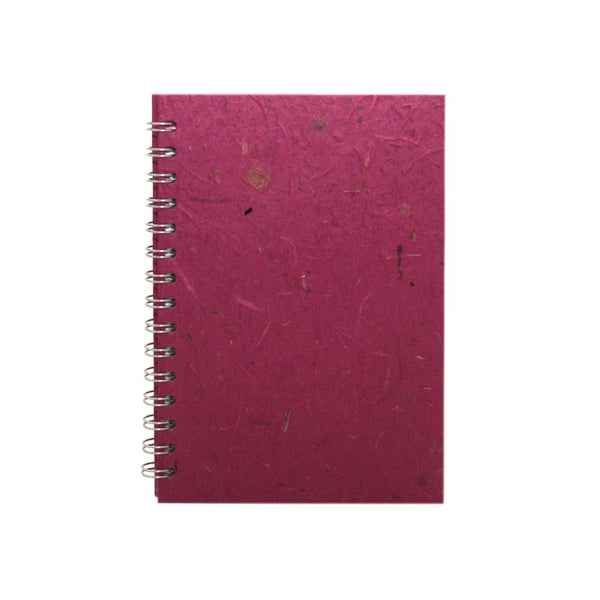 A5 Portrait, Berry Notebook by Pink Pig International