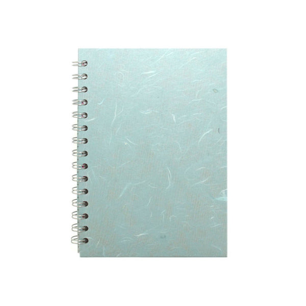 A5 Portrait, Pale Blue Notebook by Pink Pig International