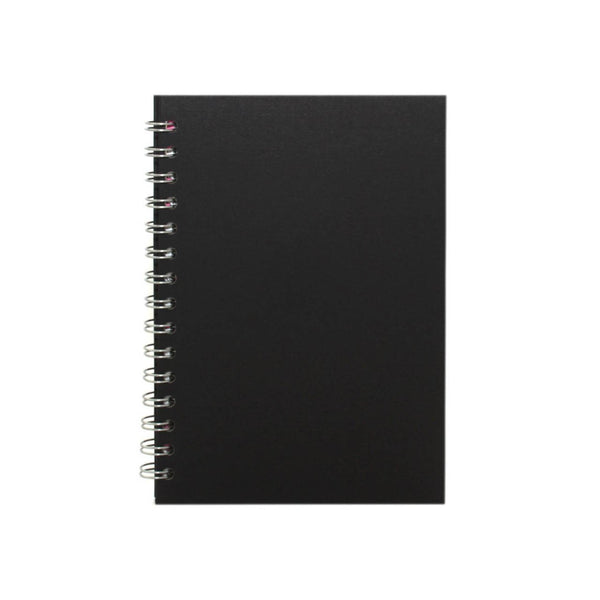A5 Portrait, Eco Black Notebook by Pink Pig International