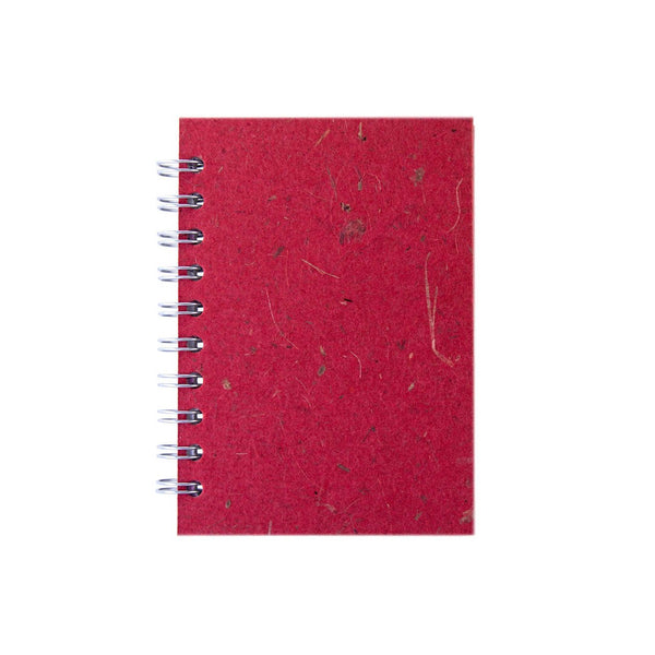 A6 Portrait, Ruby Notebook by Pink Pig International