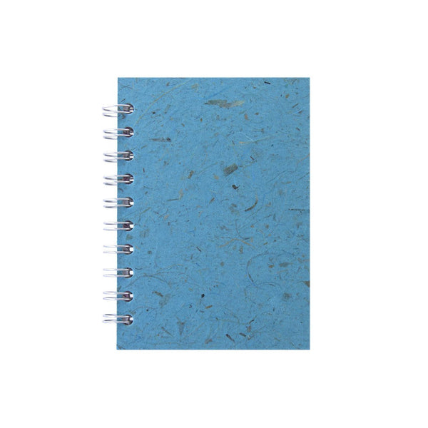 A6 Portrait, Sky Blue Notebook by Pink Pig International