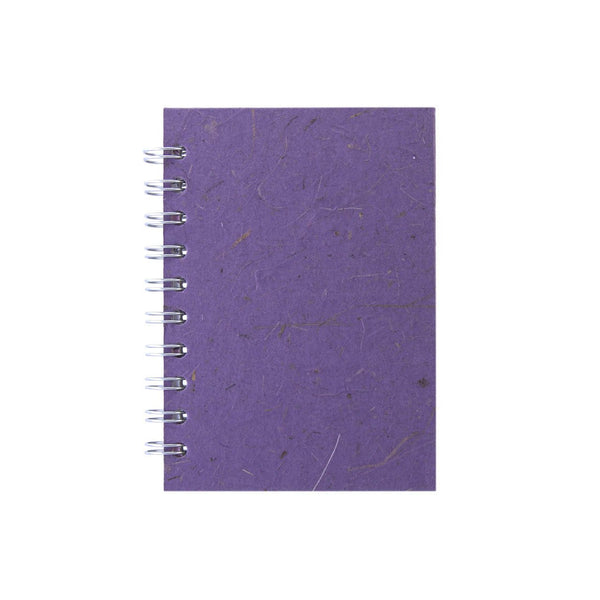 A6 Portrait, Amethyst Notebook by Pink Pig International