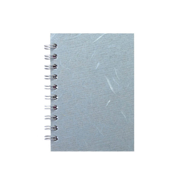 A6 Portrait, Pale Blue Notebook by Pink Pig International