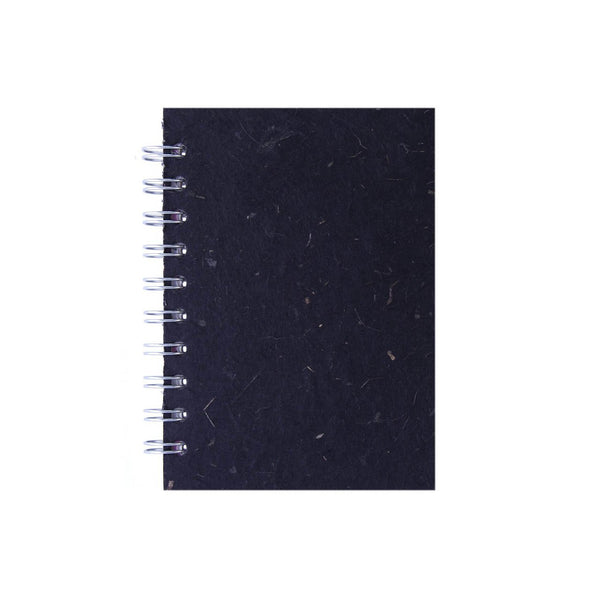A6 Portrait, Ebony Notebook by Pink Pig International